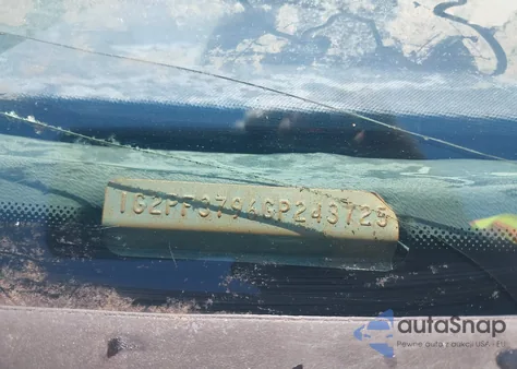 1986 Pontiac Fiero Se из США, поврежденный, VIN 1G2PF3796GP243725